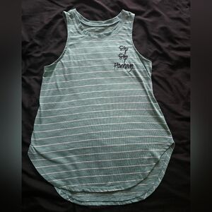 ⭐️Old Navy Teal Tank Top with Curved Hem
